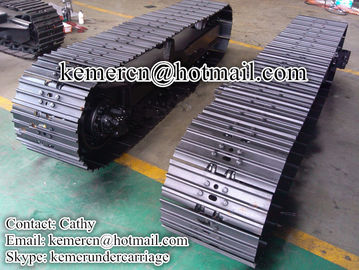 custom design steel track undercarriage (10TON) steel track system track frame