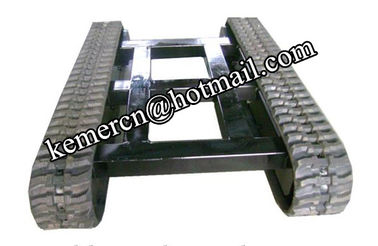 6 ton rubber track undercarriage (rubber track chassis)