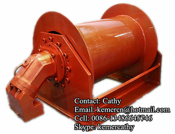 custom built industrial hydraulic winch with pull force 1-100 ton