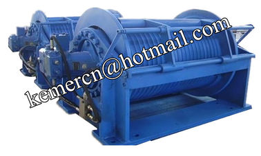 custom built high power hydraulic winch with pull force 1-100 ton