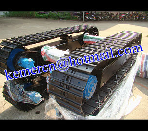 custom built 1-100 ton steel track undercarriage steel crawler undercarriage assembly