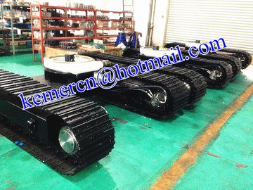 factory offered custom built Steel tracked undercarriage (KST series) steel track frame