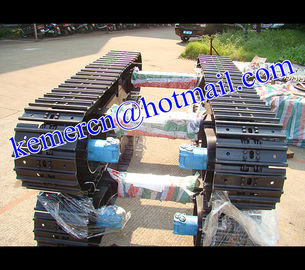 factory offered custom built Steel tracked undercarriage (KST series) steel track frame