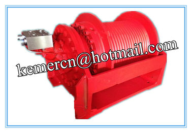 custom built high power hydraulic winch with pull force 1-100 ton