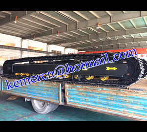 factory offered custom built Steel tracked undercarriage (KST series) steel track frame