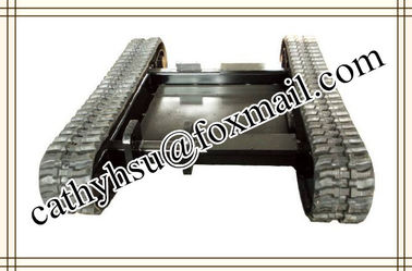 custom built Rubber Crawler Track Undercarriage / rubber crawler chassis/ rubber track undercarriage system