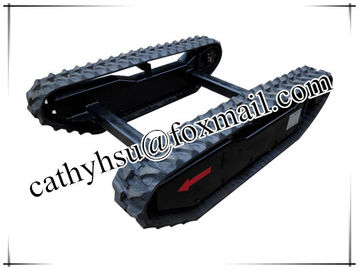 custom built drilling rig rubber track undercarriage rubber track chassis undercarriage from China factory