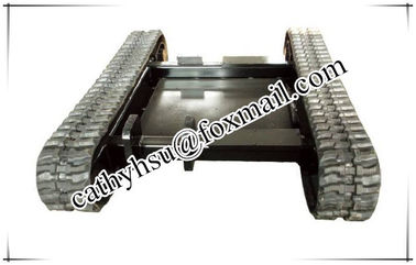 custom built drilling rig rubber track undercarriage rubber track chassis undercarriage from China factory