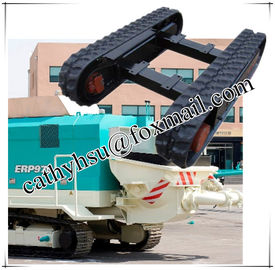 custom built drilling rig rubber track undercarriage rubber track chassis undercarriage from China factory