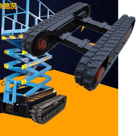 custom built drilling rig rubber track undercarriage rubber track chassis undercarriage from China factory