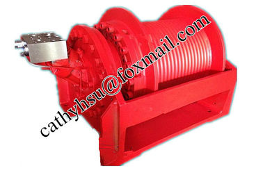 12 ton free fall hydraulic winch