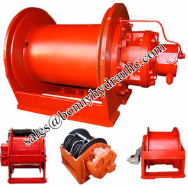 custom built industrial hydraulic winch with pull force 1-100 ton