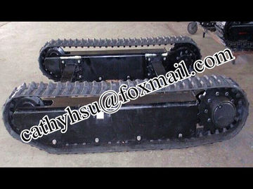 rubber track undercarriage manufacturer rubber track system rubber crawler chassis