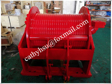 Custom Built High Speed Hydraulic Winch For Dredger Application