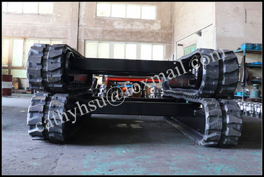 6 ton rubber track undercarriage rubber crawler undercarriage