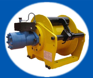 custom built wire line hydraulic winch for construction machinery