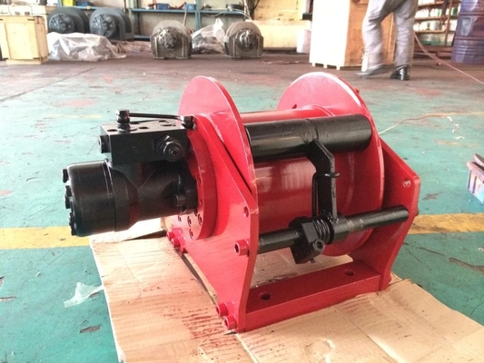 aerial work platform hydraulic winch