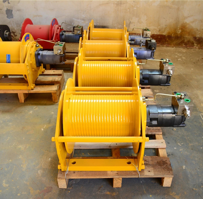 aerial work platform hydraulic winch