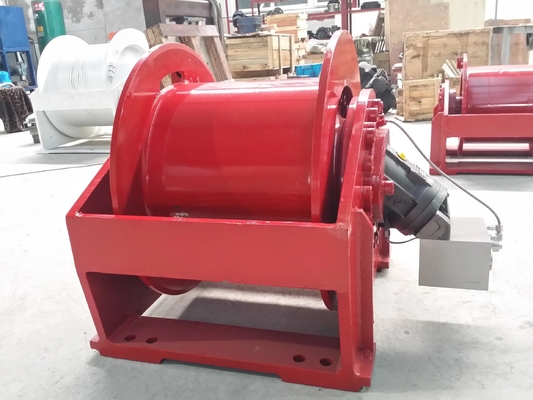 Custom Built Hydraulic Winch For Marine And Boat Application