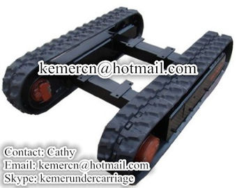 6 ton rubber track undercarriage (rubber track chassis)