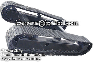 custom design steel track undercarriage (10TON) steel track system track frame