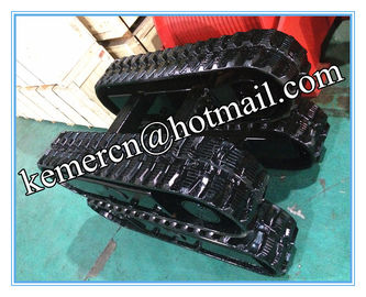 rubber track undercarriage with load capacity 1 ton crawler undercarriage assembly