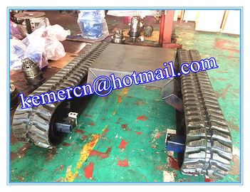 5 ton rubber track undercarriage rubber crawler undercarriage rubber track system