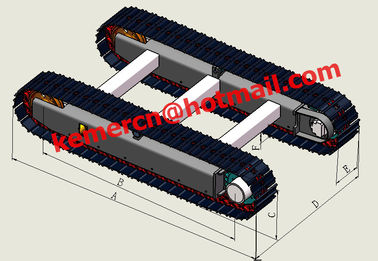 50 ton steel track undercarriage