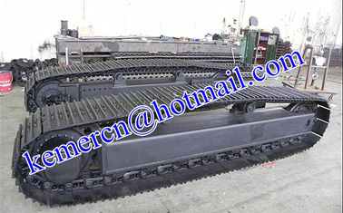 high quality 1-100 ton steel track undercarriage steel crawler undercarriage assembly for drilling rig