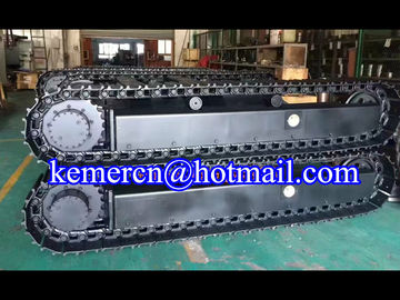 high quality 10 ton drilling rig steel track undercarriage (steel crawler chassis)