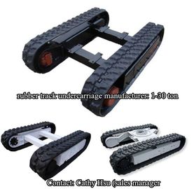 custom built rubber track undercarriage rubber tracked undercarriage assy from China