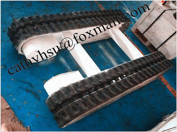 6 ton rubber track undercarriage rubber crawler undercarriage